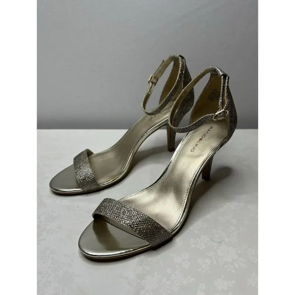 Bandolino Women’s Madia High Heels Silver Size 10M US - Picture 2 of 6